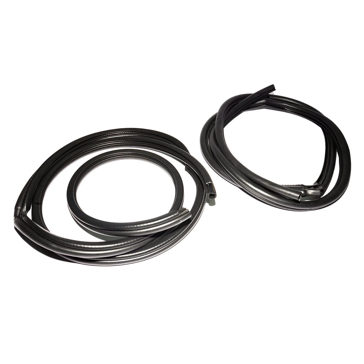 Front & Rear Door Weatherstrip 4Pcs for Land Rover Defender 90/110/130 1984-2016