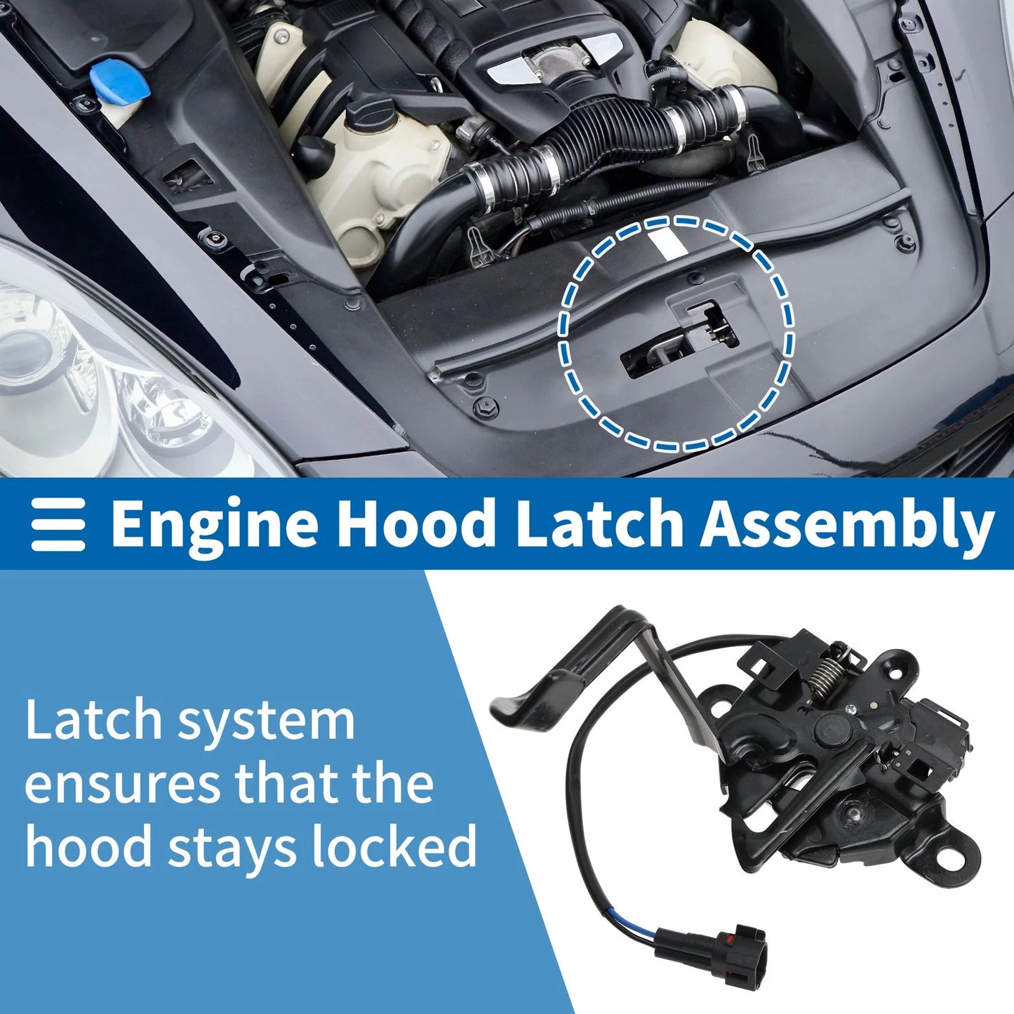Hood Latch Assembly for Toyota 4Runner (2010-2024) 1 Pc