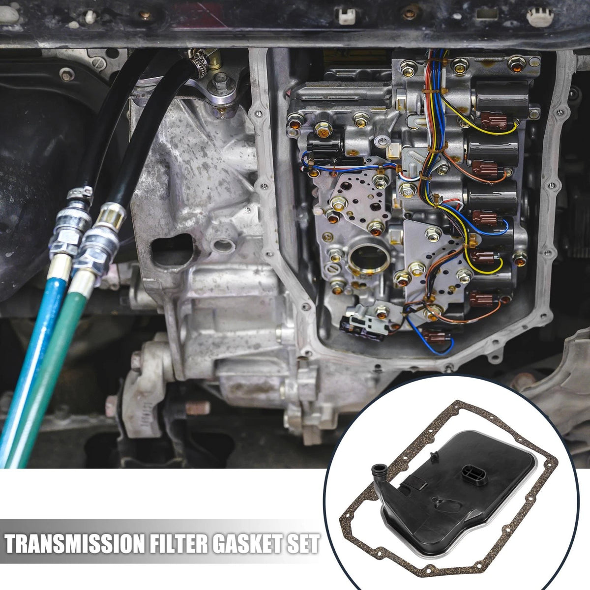 Transmission Filter Oil Pan Gasket Set for BMW Mini Cooper (2002-2006)