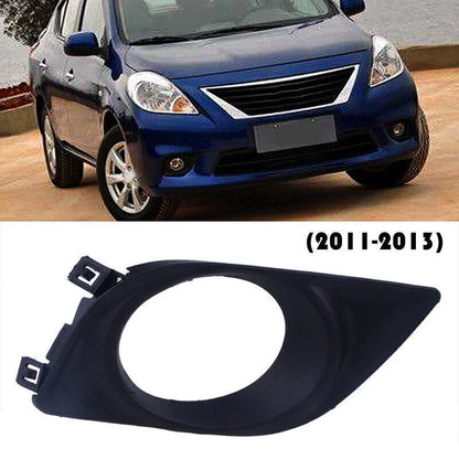 Right Passenger Bumper Fog Light Bezel Cover for Nissan Versa Sunny (2011-2013)