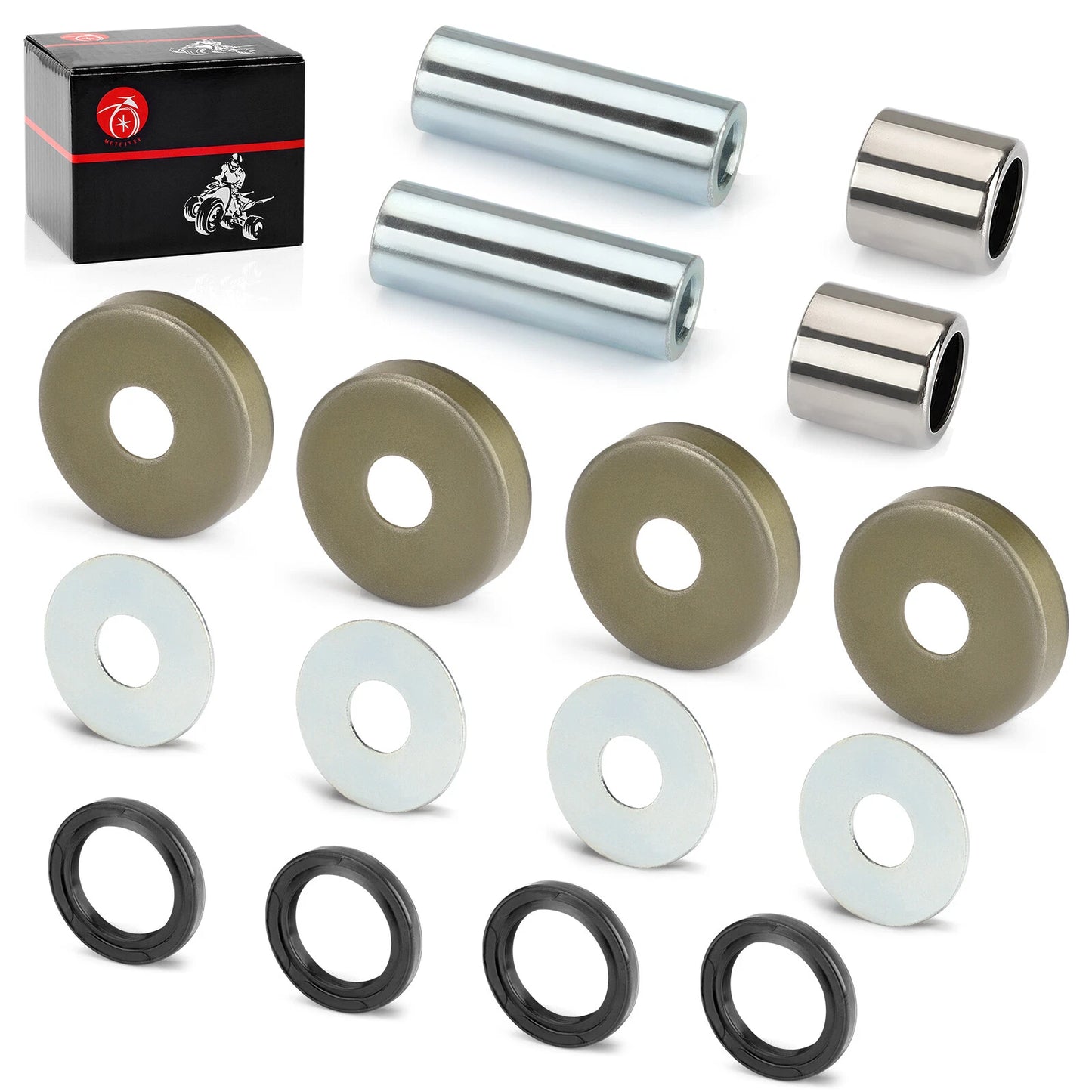 A-Arm Lower Bearing Bushing Seal Kit for Suzuki Quadsport Z400 LTZ400 2003-14