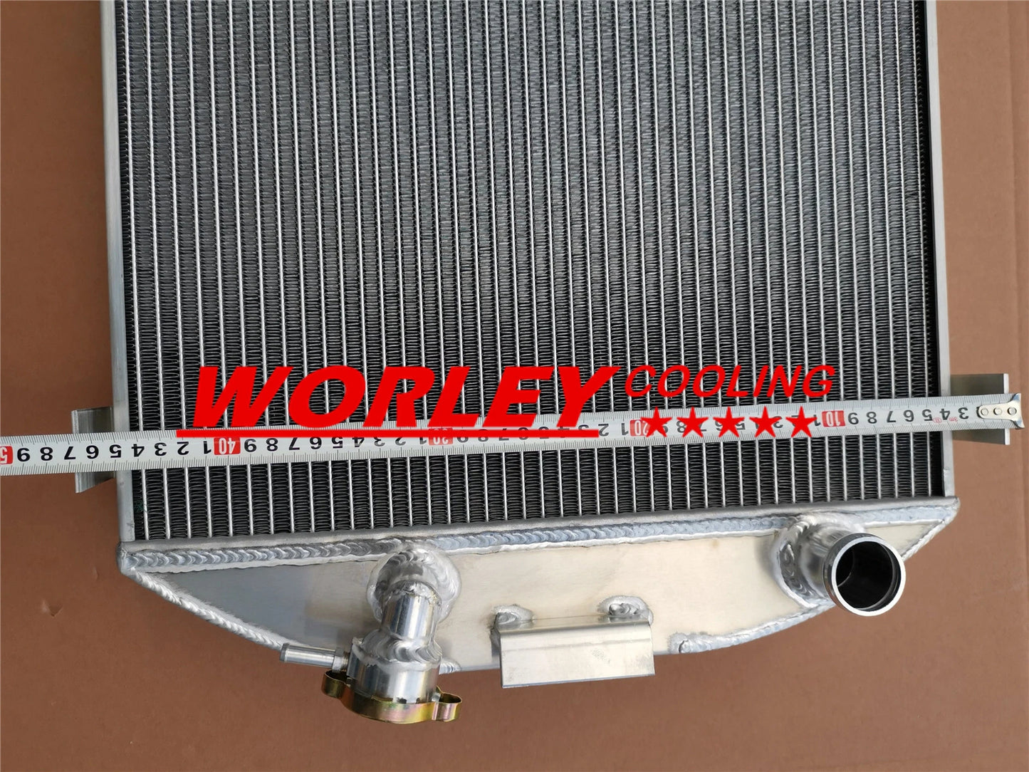 3ROW Radiator & Fan for 1932 Ford Hi-Boy Chevy Engine (1932)