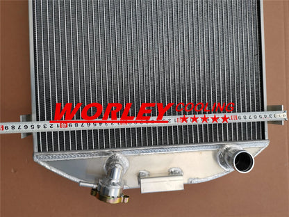 3ROW Radiator & Fan for 1932 Ford Hi-Boy Chevy Engine (1932)