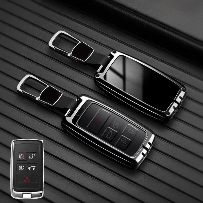 Zinc Alloy TPU Key Fob Case Cover for Land Rover Range Rover Discovery Sport