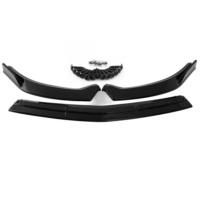 Front Bumper Spoiler Splitter Lip for Mercedes Benz A-Class W177 2018-2022
