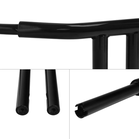 12" Rise T-Bar 1.5" Fat Handlebar for Harley Softail Heritage Classic (18-24)