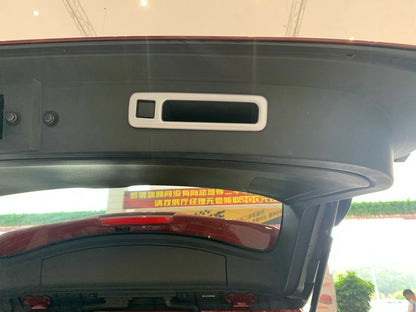 Rear Boot Door Button Silver Cover Trim for 2020-2023 Toyota Highlander (2020-2023)