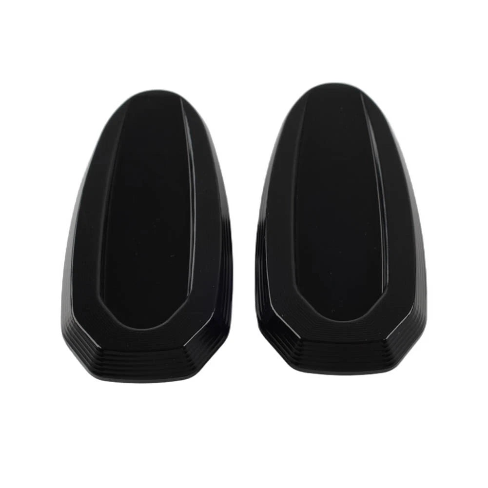 Rearview Mirror Block Off Base Plates Cover for BMW S1000RR (2020-2023)  Black