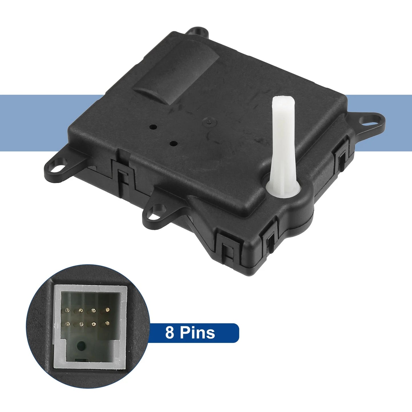 Heater Blend Air Door Actuator for Ford E-150 (2004-2014) - Durable Plastic & Metal