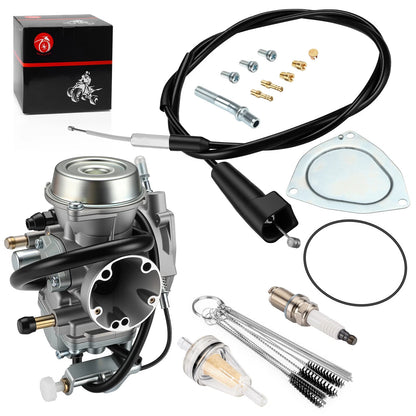 Carburetor & Throttle Cable for Suzuki Ozark 250 (2002–2007)