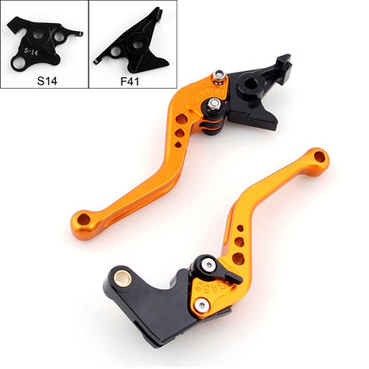 Brake Clutch Lever for Suzuki Hayabusa/GSXR1300 (2008-2014) Gold 2 x