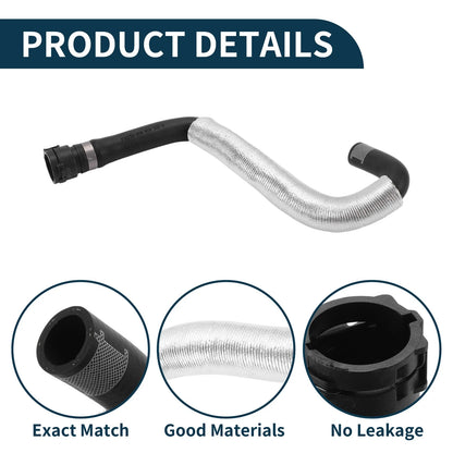 Radiator Hose for Porsche Macan Rubber Coolant Pipe