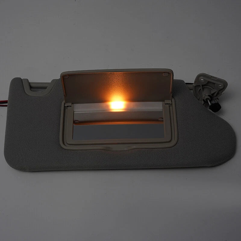 Gray Left Right Side Sun Visor Shade Cover for Nissan Altima (2013-2018)