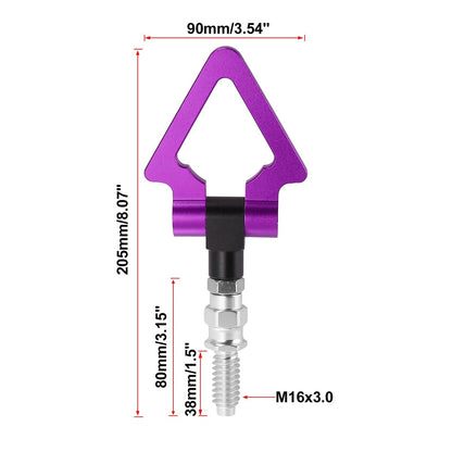 Racing Car Screw-On Tow Hook Triangle Ring for BMW 3 5 7 Series Z3 Z4 (2000-2023)