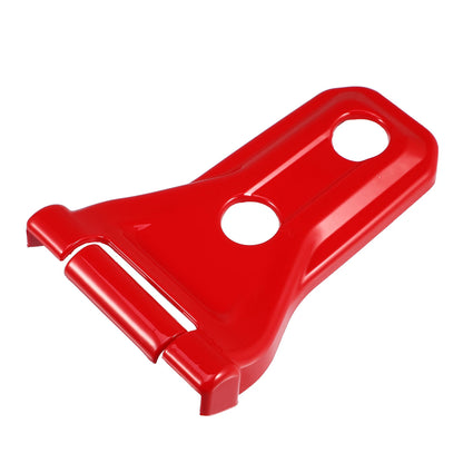 2 x Engine Hood Hinge Trim Covers for Jeep Wrangler JL JLU (2018-2021) Red