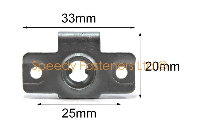 6x dzus Tête de fourche Rapide Sortie Quart Turn for Yamaha Kawasaki Honda