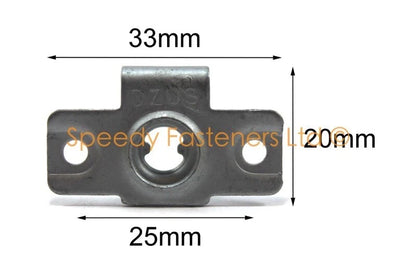 6x dzus Tête de fourche Rapide Sortie Quart Turn for Yamaha Kawasaki Honda