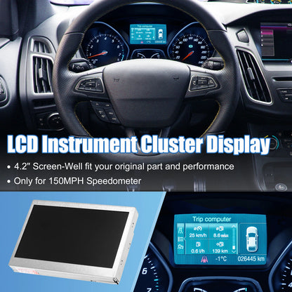 LCD Display Color Screen Speedometer for Ford Escape, Focus (2001-2023)