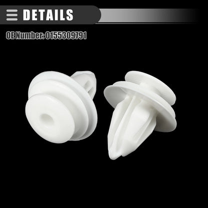30 Pcs Car Door Trim Panel Push Clips for Nissan (No.0155309791)