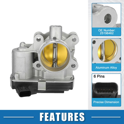 Throttle Body Actuator 1.2L L4 for Chevrolet Spark (2013-2015)