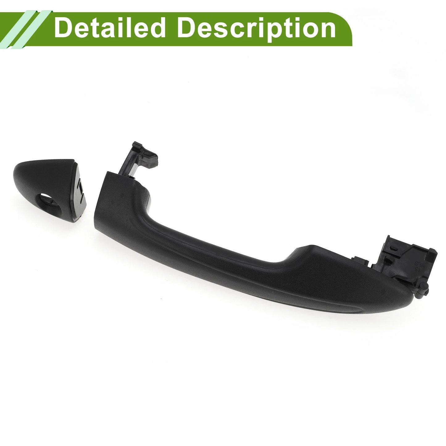 Black Car Door Handle for Toyota Hilux Fortuner (2005-2023)