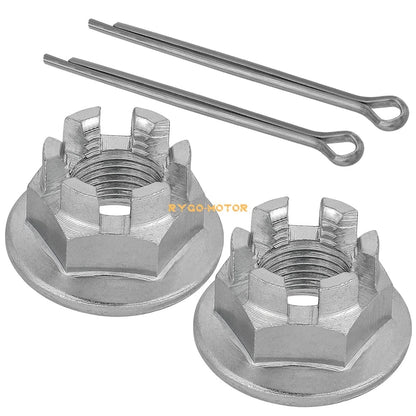 2 x Axle Castle Nut for Honda