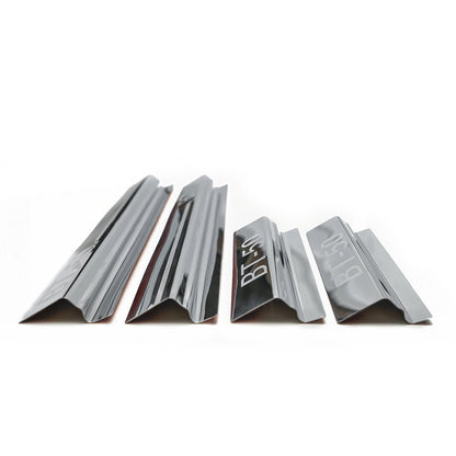Stainless Chrome Door Sill Scuff Plates for Mazda BT-50 (2021-2025)