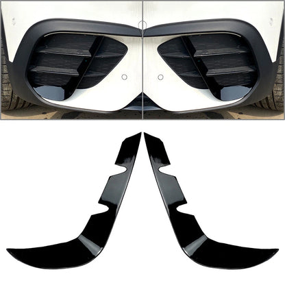 Front Bumper Canards Lip Splitter Fins for Mercedes Benz GLB-Class (2020-2022)