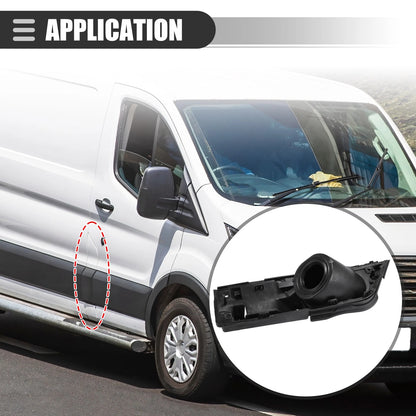 Fuel Filler Door Housing for Ford Transit 150 250 350 (2015-2023) Black
