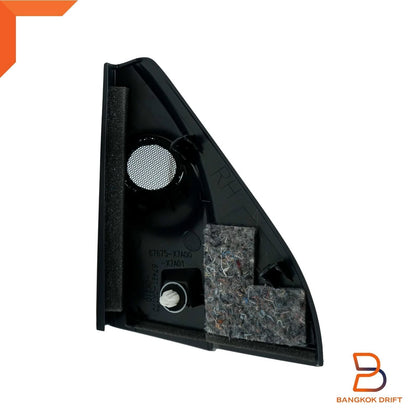 Black Tweeter Mould Front Door Lower Frame for Toyota Hilux Revo Fortuner (15-20)