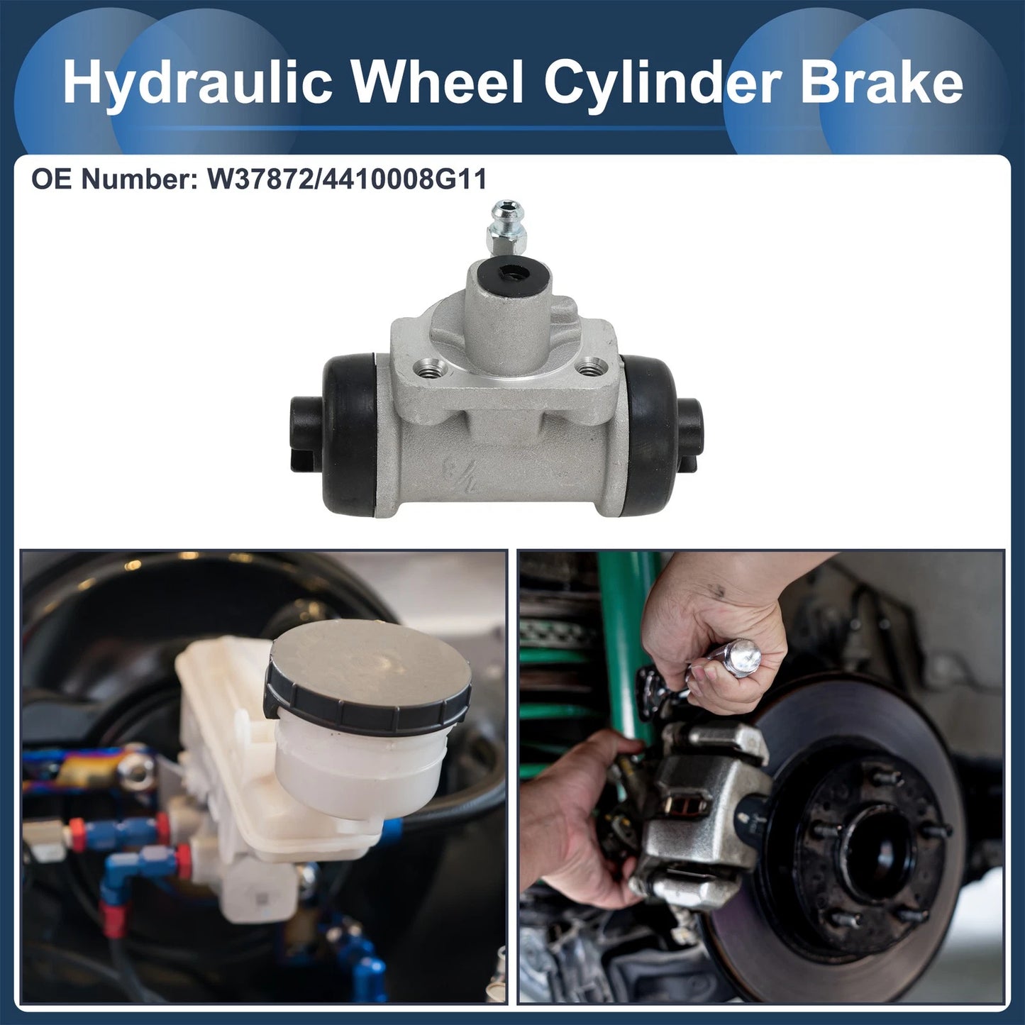 Brake Wheel Cylinder No.W37872 for Nissan D21 (1988-1994) - 2 Pcs