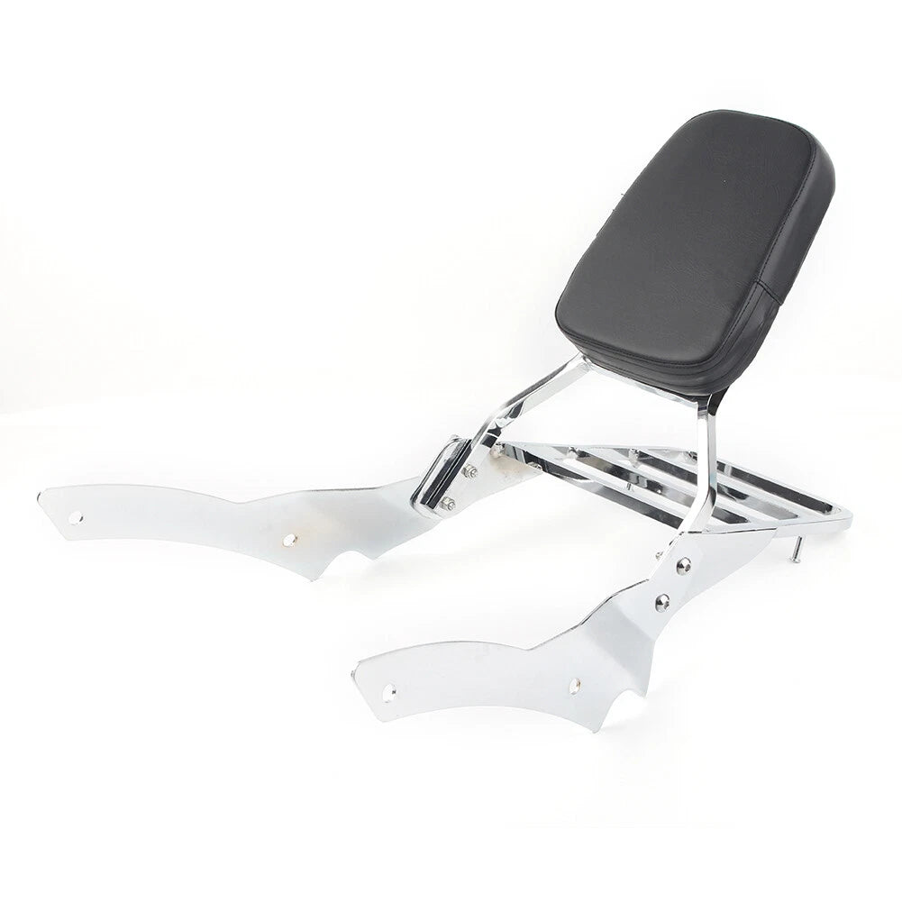 Backrest Sissy Bar & Luggage Rack for Yamaha V-Star 650 400 (1996-2011)
