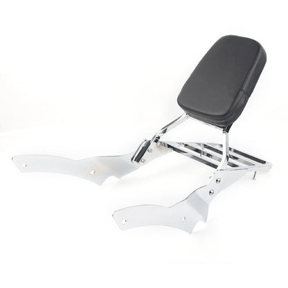 Backrest Sissy Bar & Luggage Rack for Yamaha V-Star 650 400 (1996-2011)