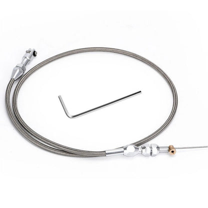 Throttle Cable 36-Inch Braided Stainless Steel for Gas
