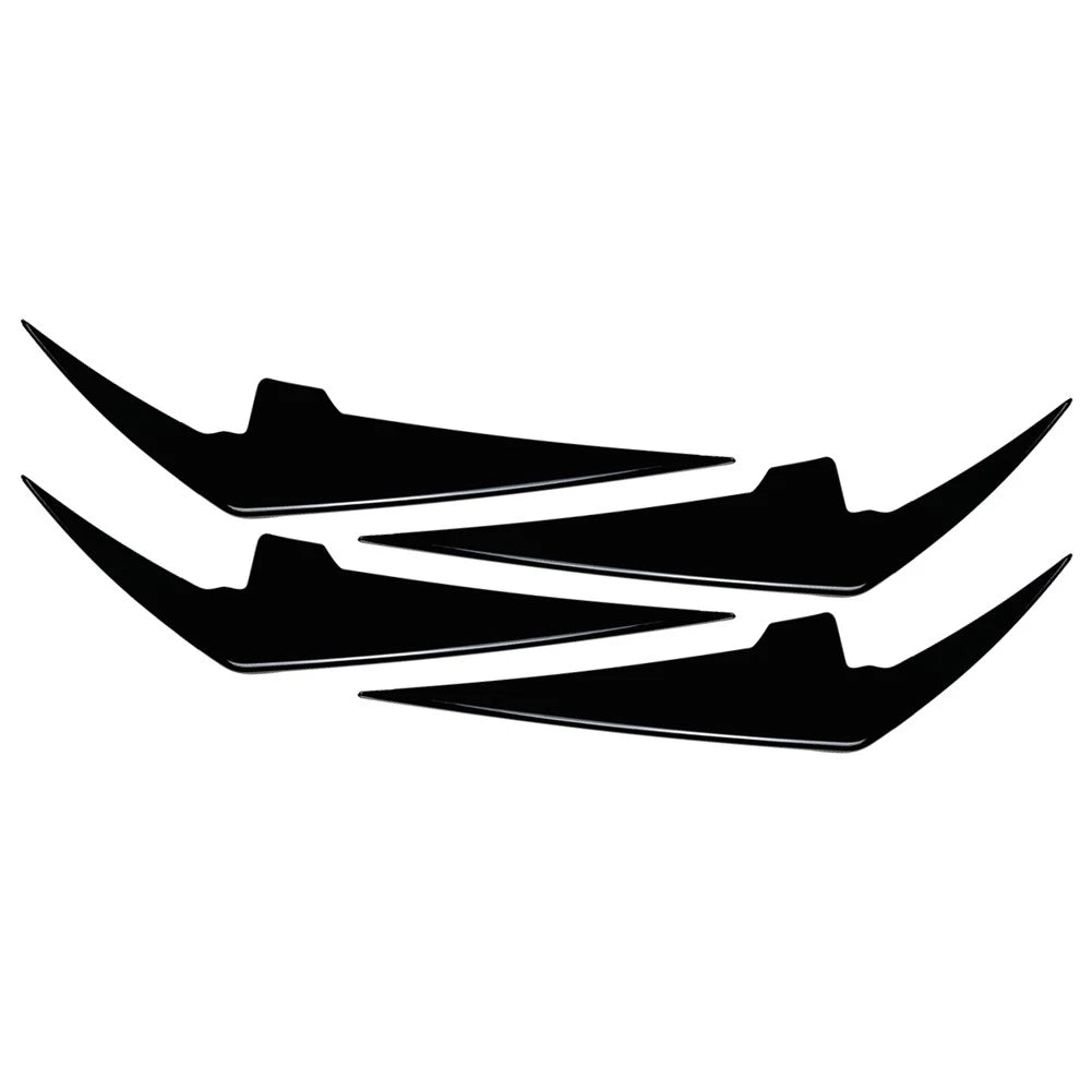 4 x Front Bumper Side Spoiler Splitter for BMW 3 Series G20 G21 M Sport (2023)