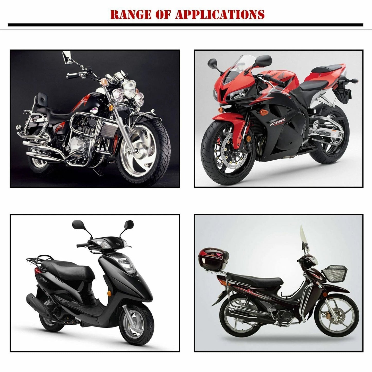 Heated Handlebar Grips for Motorcycle Universal (F2) (2020-2023)