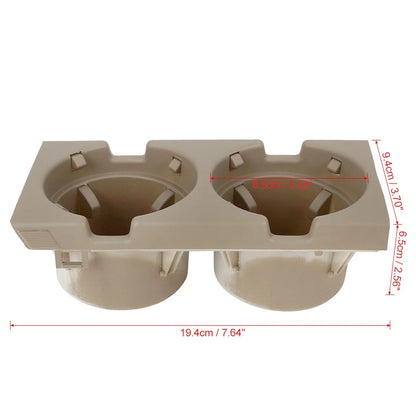 Center Console Cup Holder Beige for BMW E46 (1999-2005)