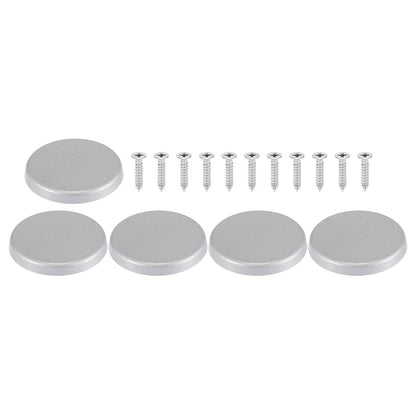 5 x Door Handle Trim Covers for Jeep Wrangler 4 Door (2007-2018) Silver Tone
