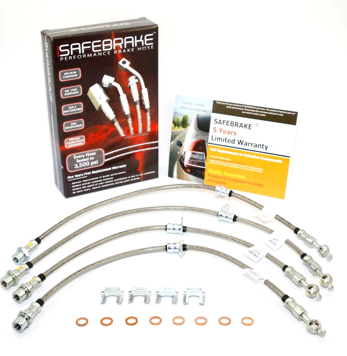Brake Line Kit for Toyota Kluger GSU40R (Rear Wheel Drive) (2007-2014)