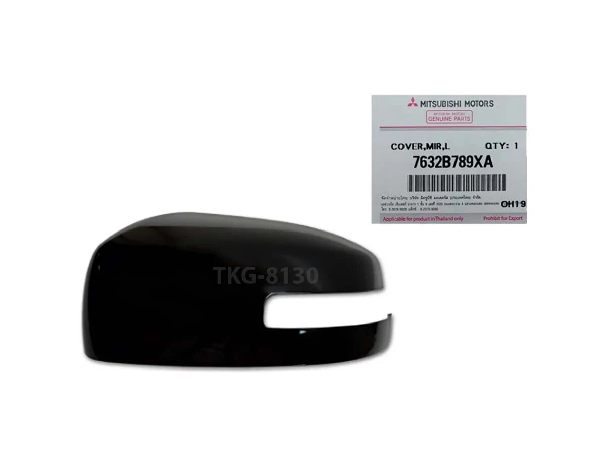 LH Mirror Cover Black for Mitsubishi Mirage (2012-2022)