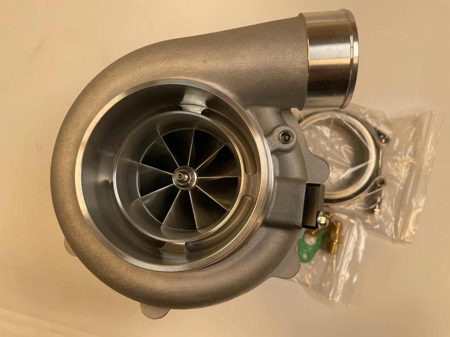 Billet Turbocharger for GEN III G35-1050, 1.21 A/R Outlet, V-Band