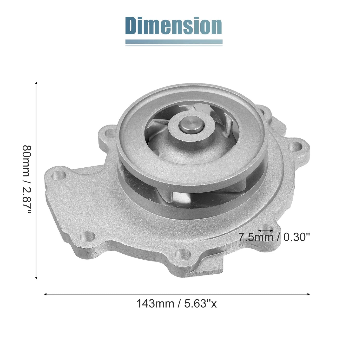 Water Pump for Mercury Sable, Mazda MPV (2003-2005, 2003-2006)