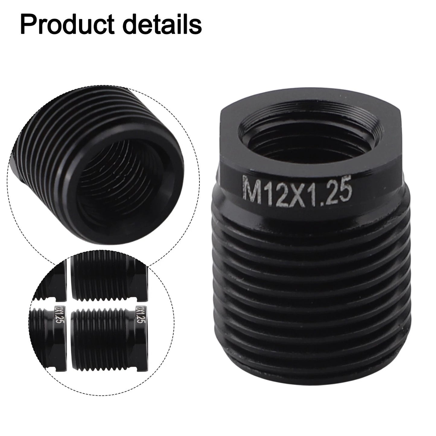 Thread Adapter Kit 10Pcs Aluminum Alloy Construction for Gear Shifters