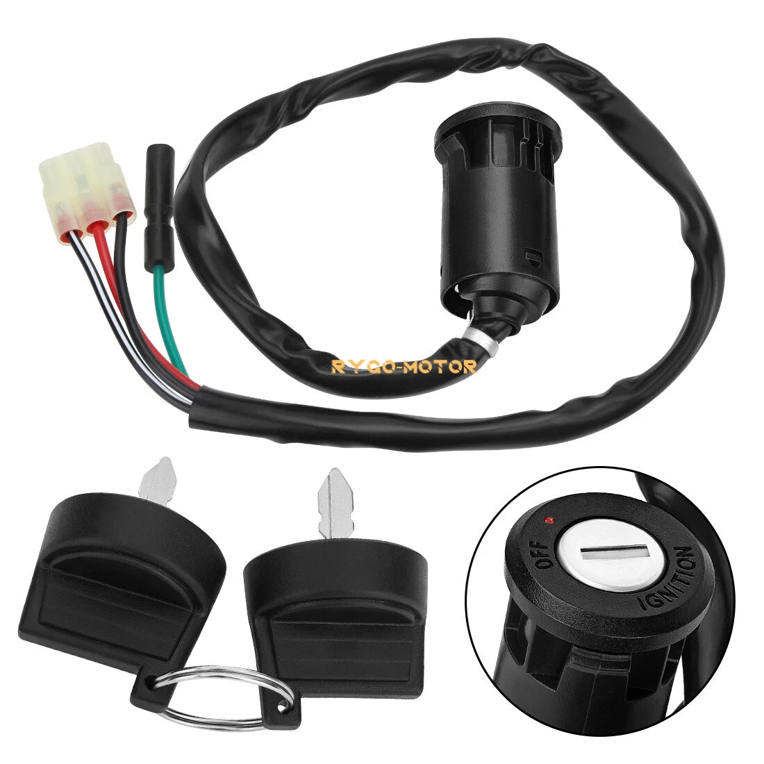 Ignition Switch Key for Honda