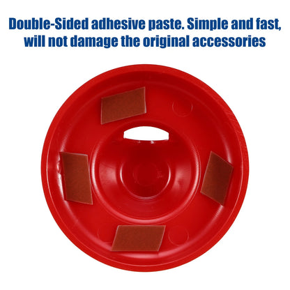 Radio Antenna Base Cover for Jeep Wrangler, Gladiator  - 1 Pcs Red