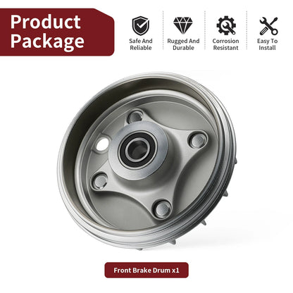 Front Brake Drum for Honda Rancher 350 TRX350TE/TM 2000-2006