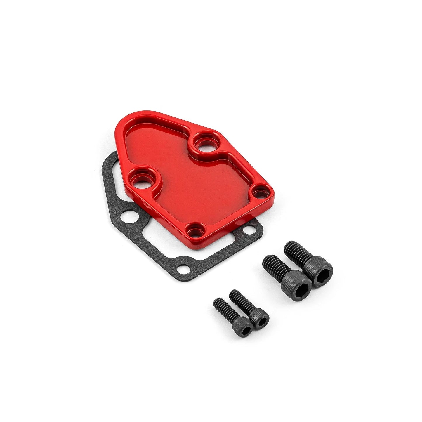 SBC 350 Fuel Pump Block-Off Plate for Chevy