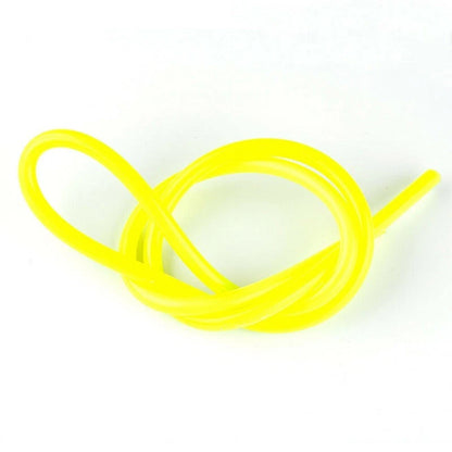 Motorcycle Fuel Hose Gasoline Yellow Tube Clamp 1 Meter