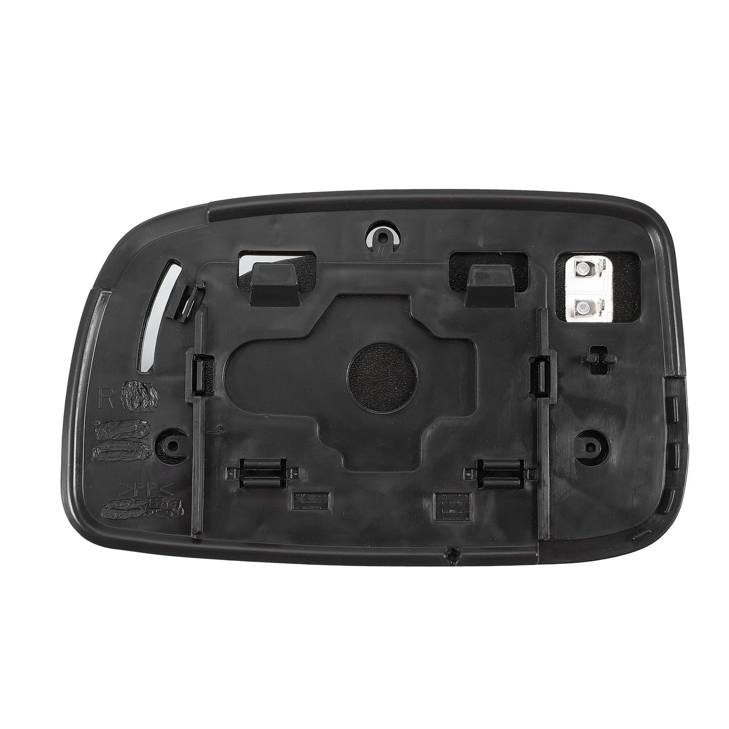 Heated Right Side Rearview Mirror Glass with Backing Plate for Toyota Prius