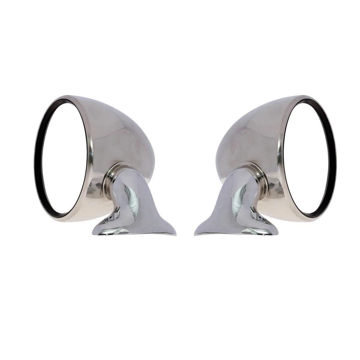Chrome Steel Door Fender Mirror for Toyota Corolla KE10-KE18 1966-1970